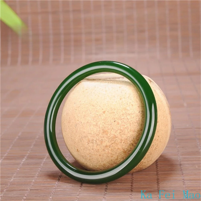 Ethnic Fashion Design - Bracelet en jaspe Hetian naturel pour