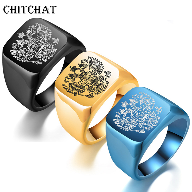 Fashion Ethnic Wear For Men - Bague en acier inoxydable 316L pour