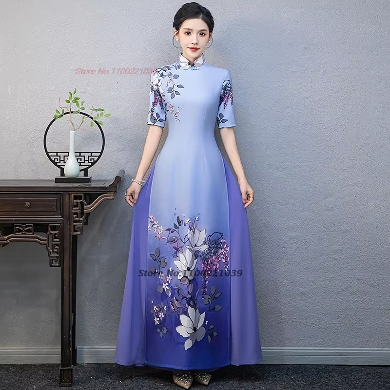 Ao Dai Vietnam Dress - Robe traditionnelle vietnamienne 2026, Ao Dai,
