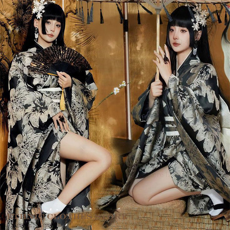 Ethnic Fashion Photography - Kimono traditionnel japonais Cosplay Yukata Geisha,