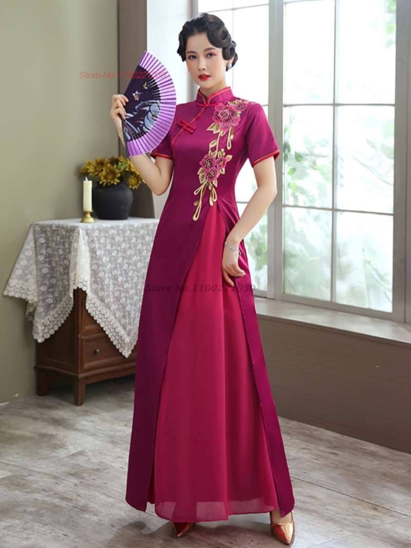 Robe traditionnelle vietnamien - Ao Dai Vietnam Dress avis et prix