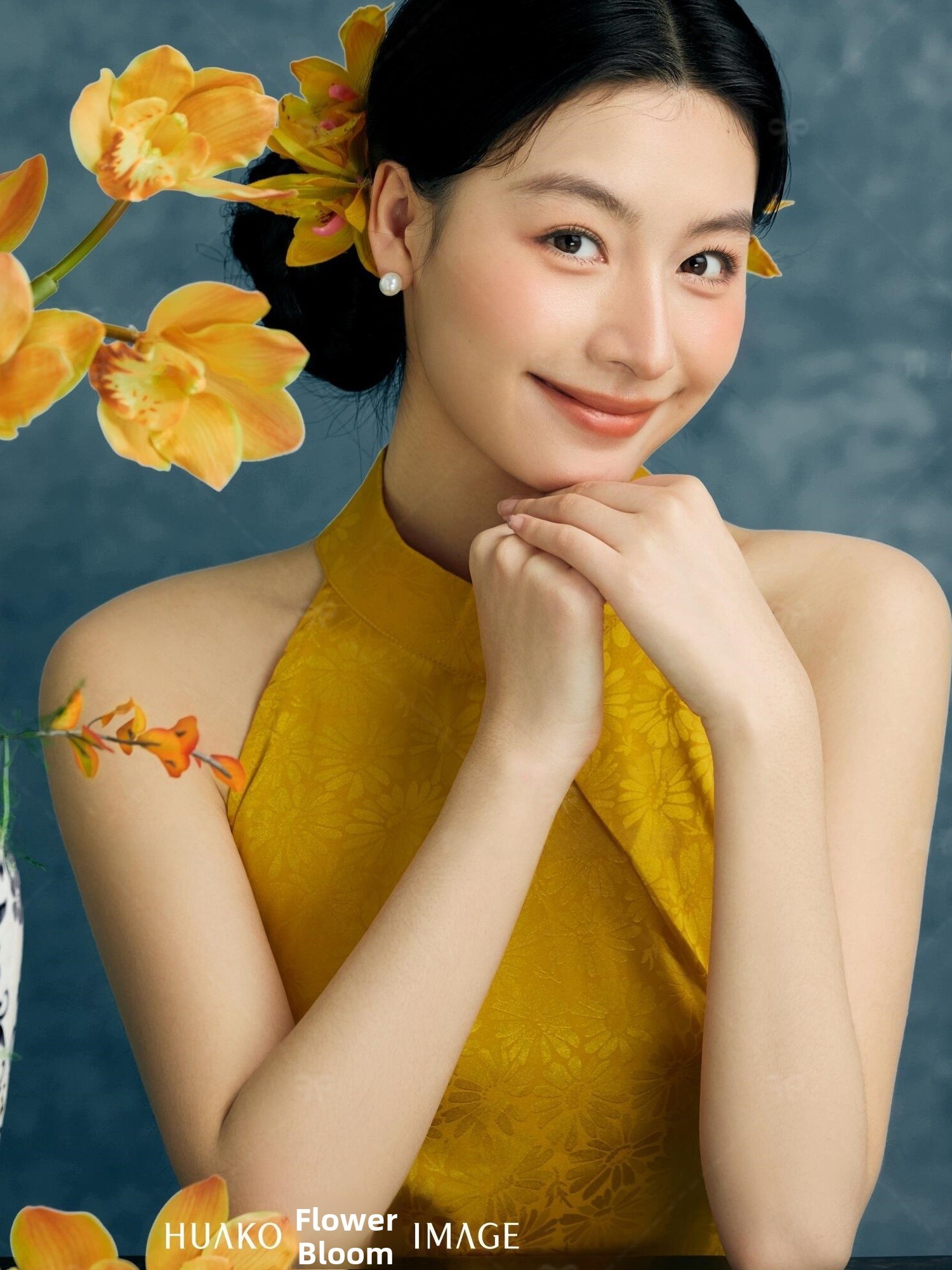 Costume de photographie jaune, - Ethnic Fashion Shoot avis et prix