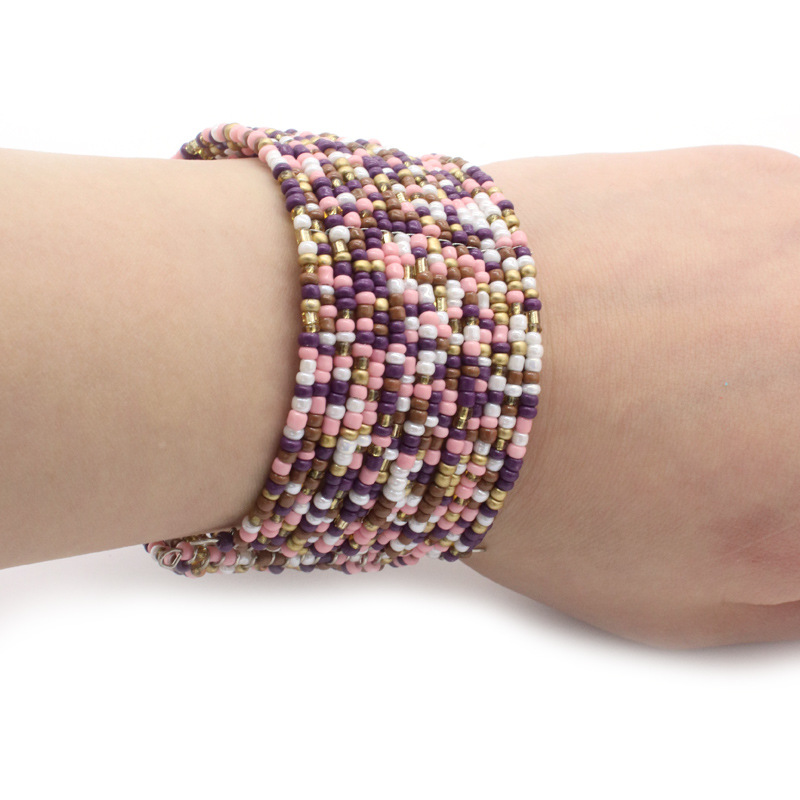 Bracelet perlé fait main style - Ethnic Fashion Photography avis et prix
