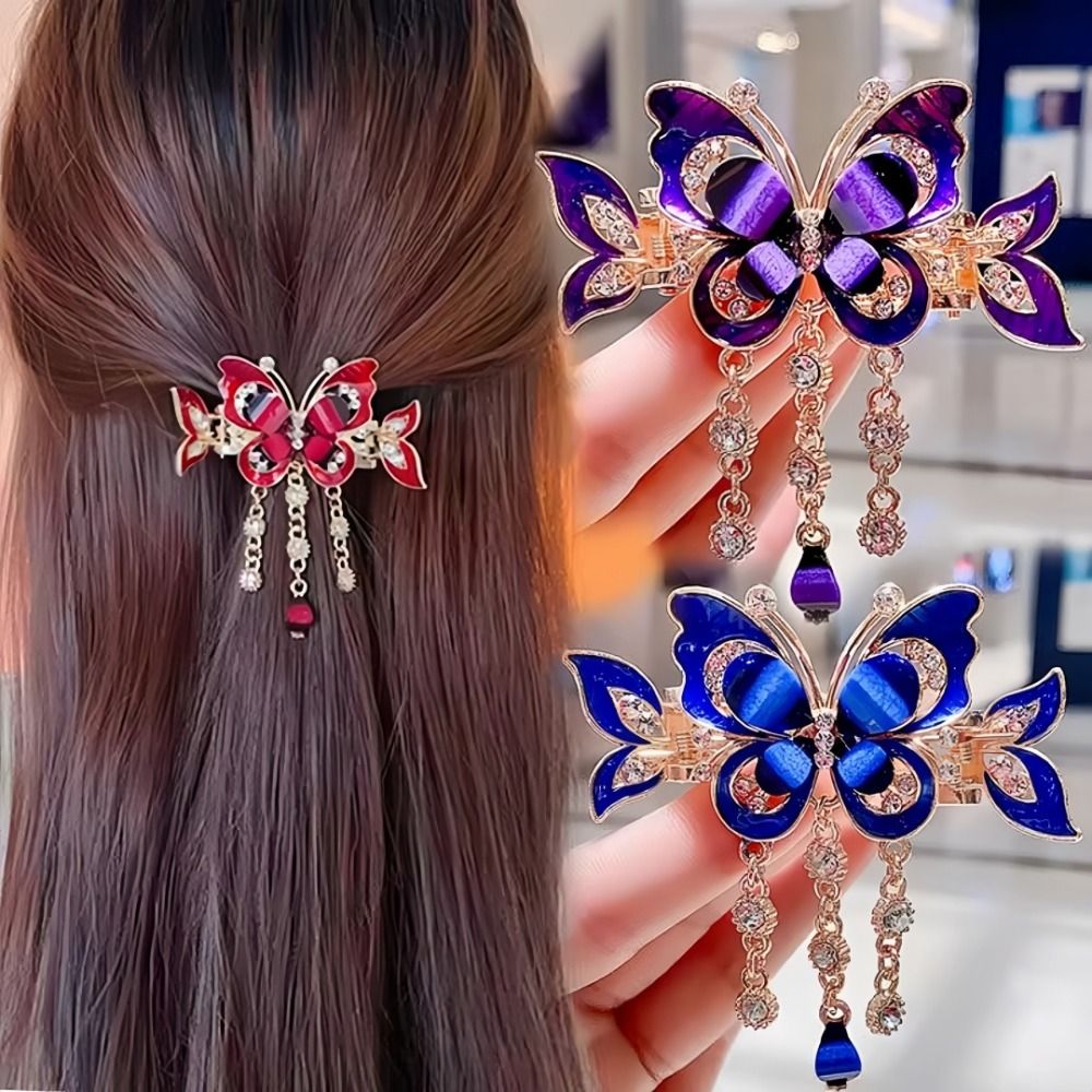 Pince à cheveux papillon en st - Ethnic Fashion Design avis et prix
