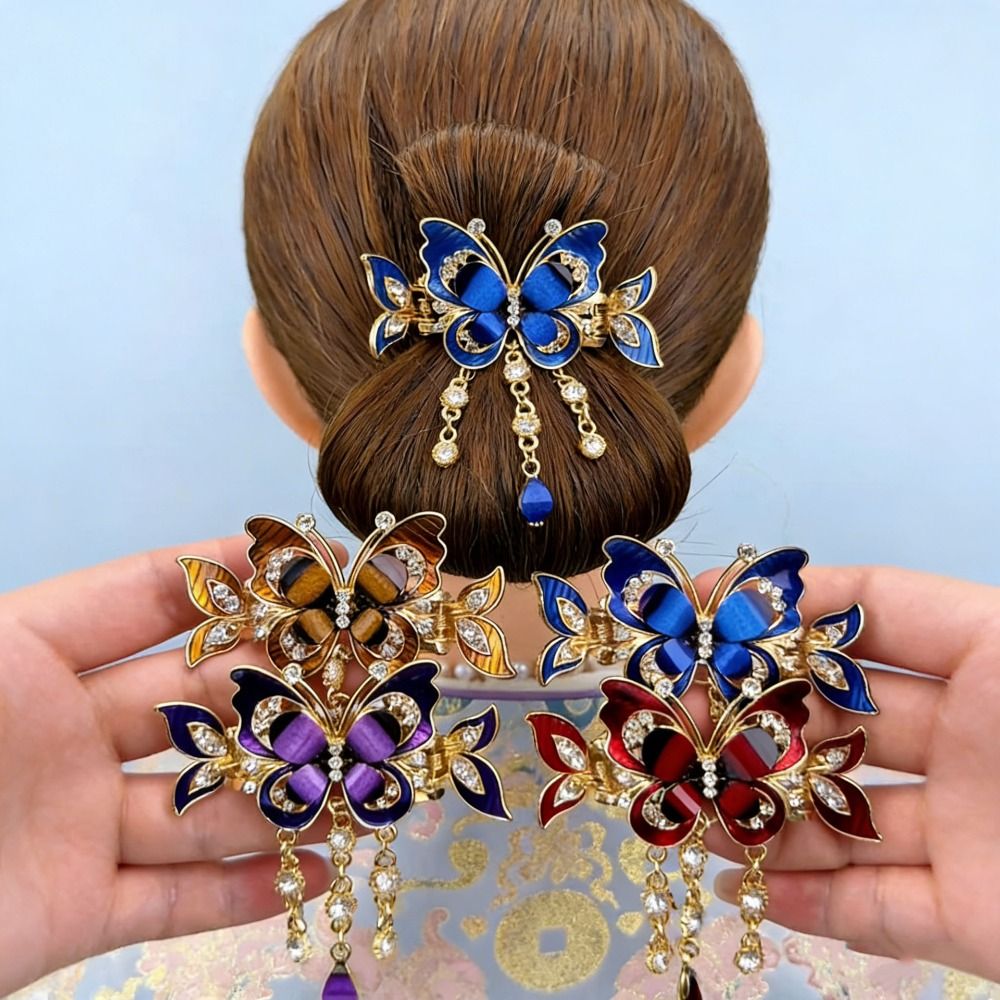 Pince à cheveux papillon en st - Ethnic Fashion Design avis et prix