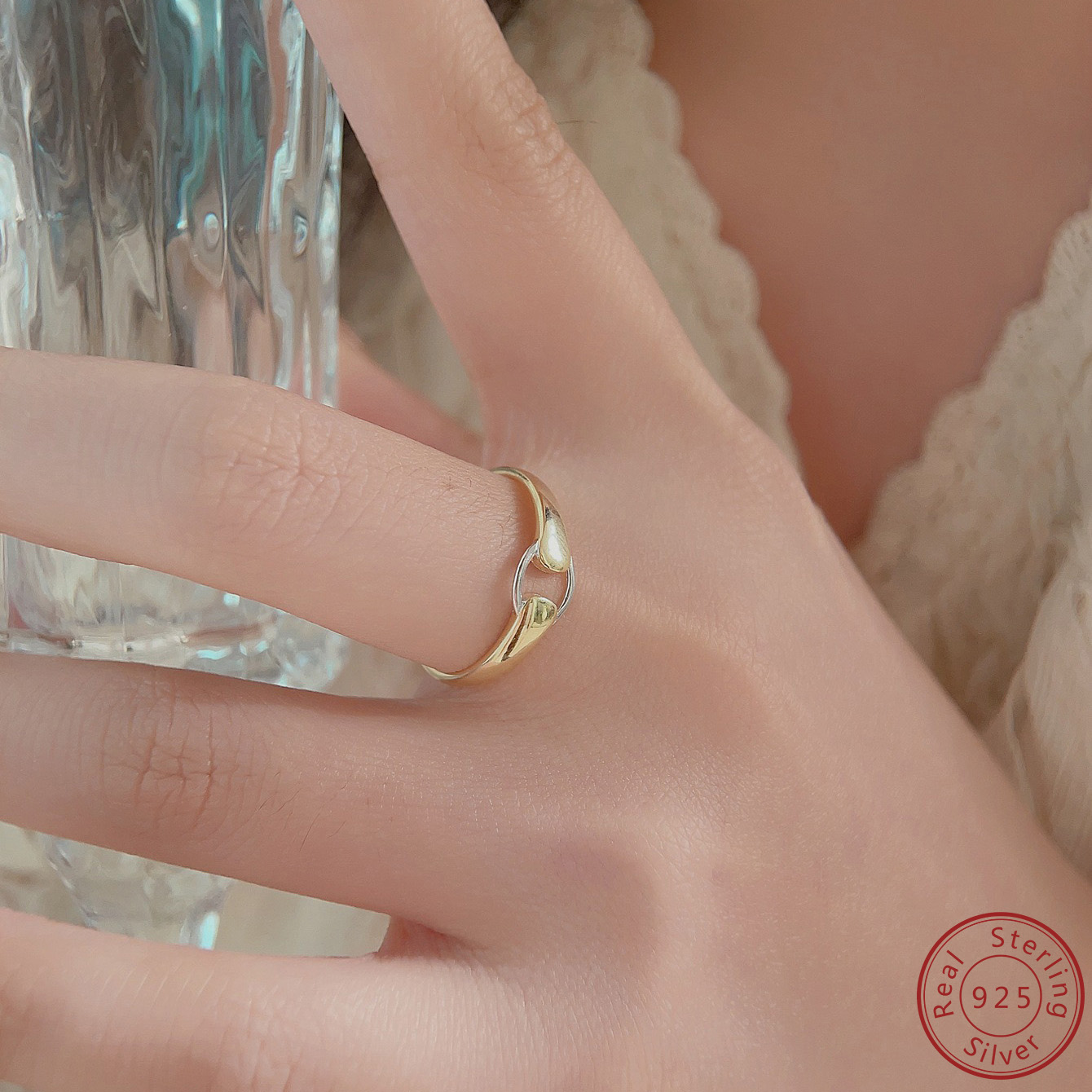Bague en argent regardé S925 p - Ethnic Fashion Design avis et prix