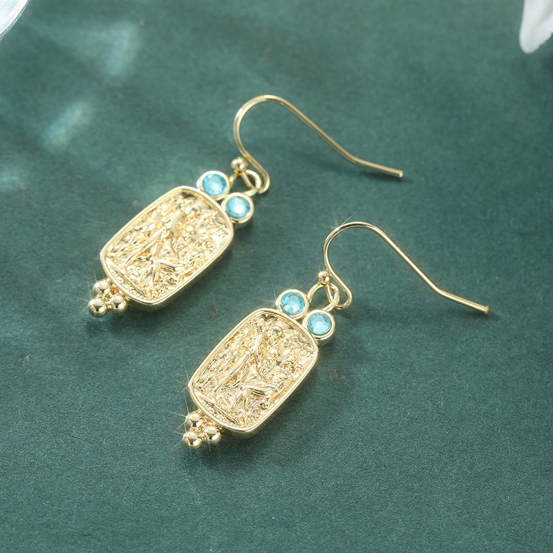 Boucles d'oreilles pendantes v - Ethnic Fashion Wear For Women avis et prix