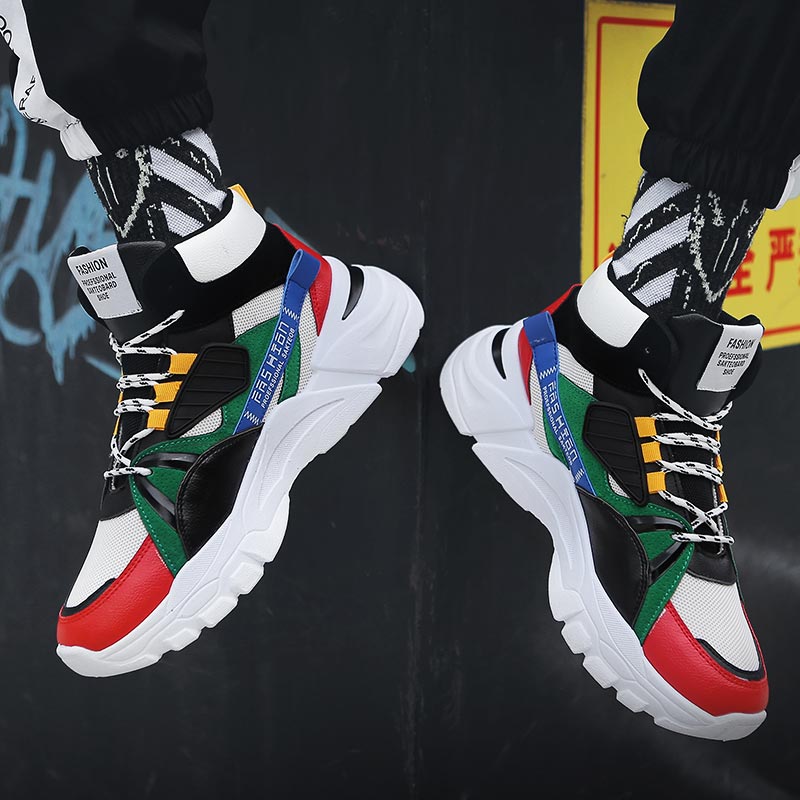 Hightop Chaussures de sport d' - Men'S Ethnic Fashion Trends avis et prix