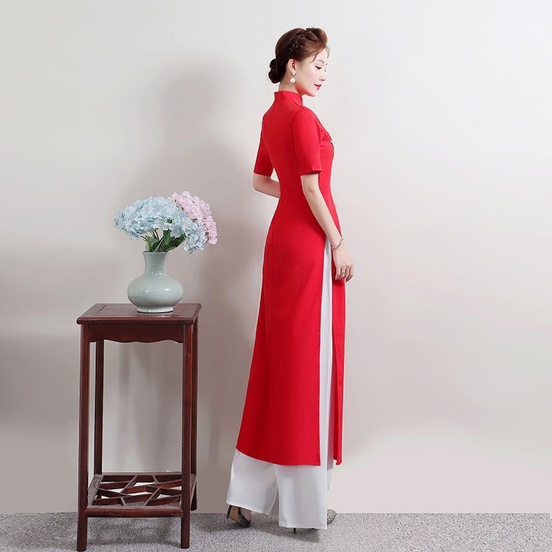 Été femmes traditionnel Vietna - Ao Dai Vietnam Dress avis et prix