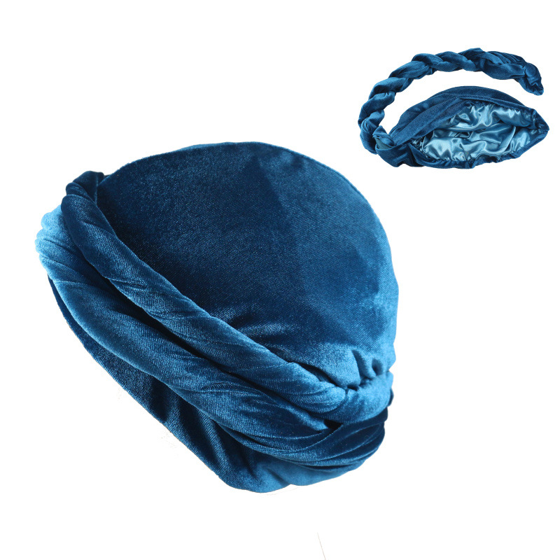 Foulard de tête en velours pou - Ethnic Fashion Design avis et prix