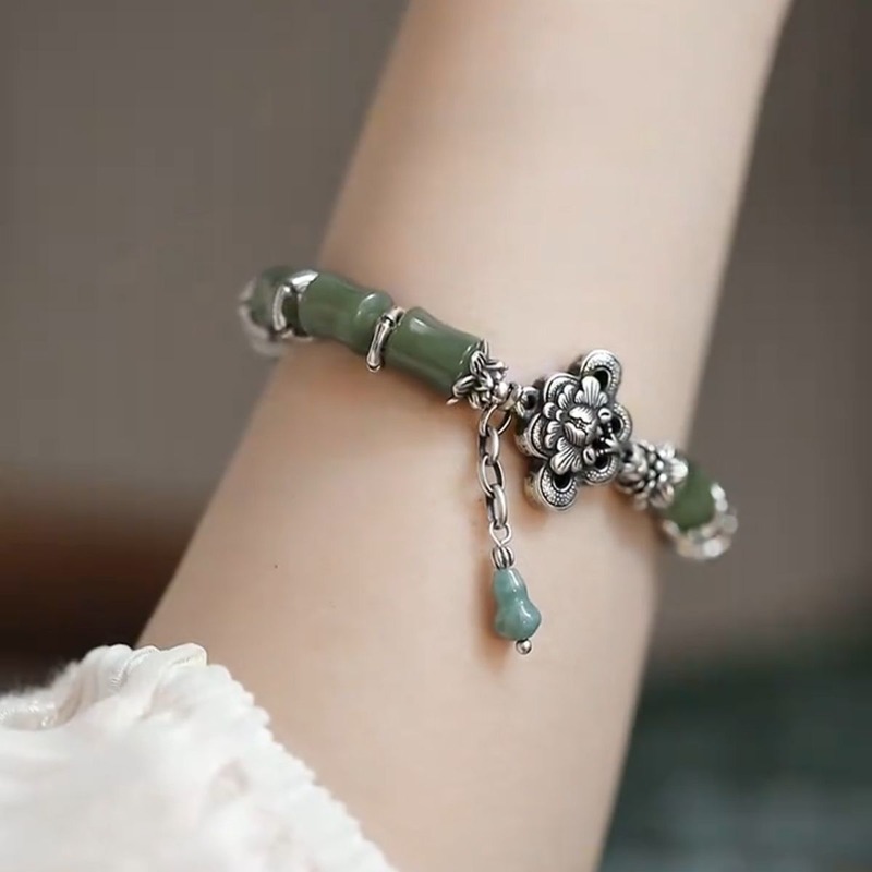 Nouveau Bracelet Perlé en Bamb - Ethnic Fashion Wear For Women avis et prix
