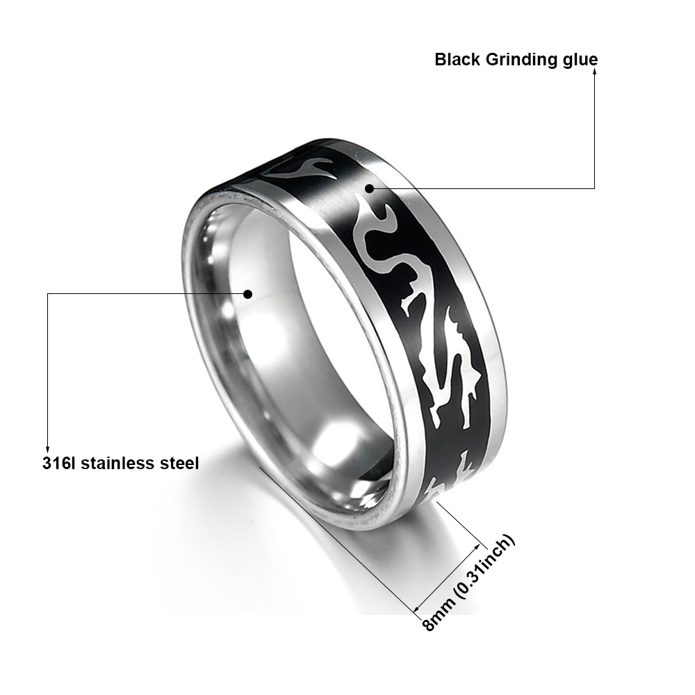 MeMolGuadalJewelry-Bague en ac - Fashion Ethnic Wear For Men avis et prix