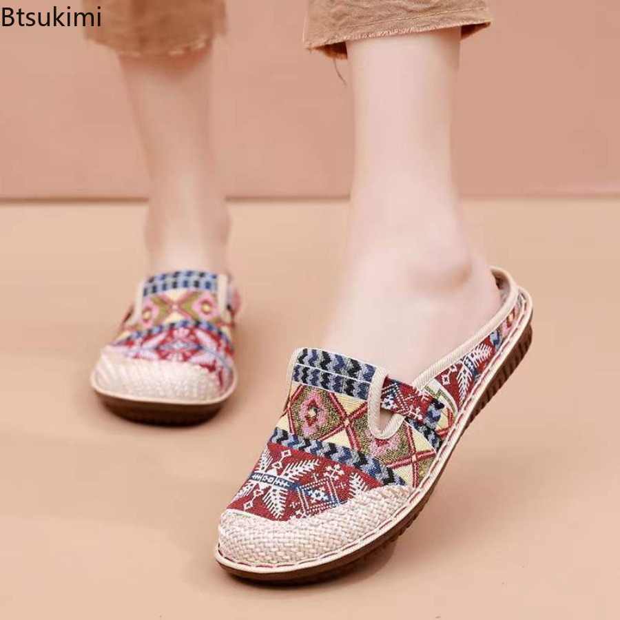 Nouvelles Chaussures Plates Re - Ethnic Fabric avis et prix