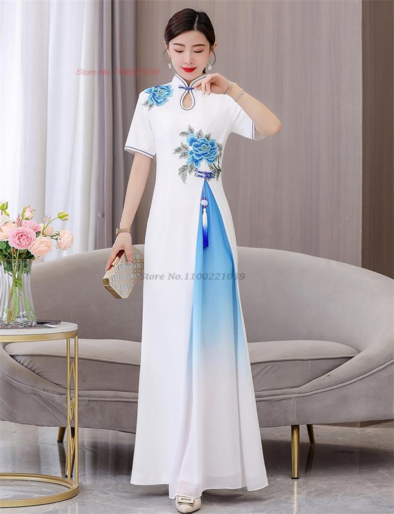Robe traditionnelle vietnamien - Ao Dai Vietnam Dress avis et prix