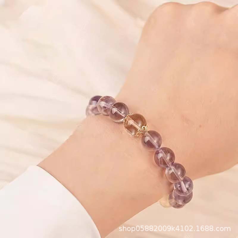 Bracelet de mode améthyste cor - Ethnic Fashion Design avis et prix