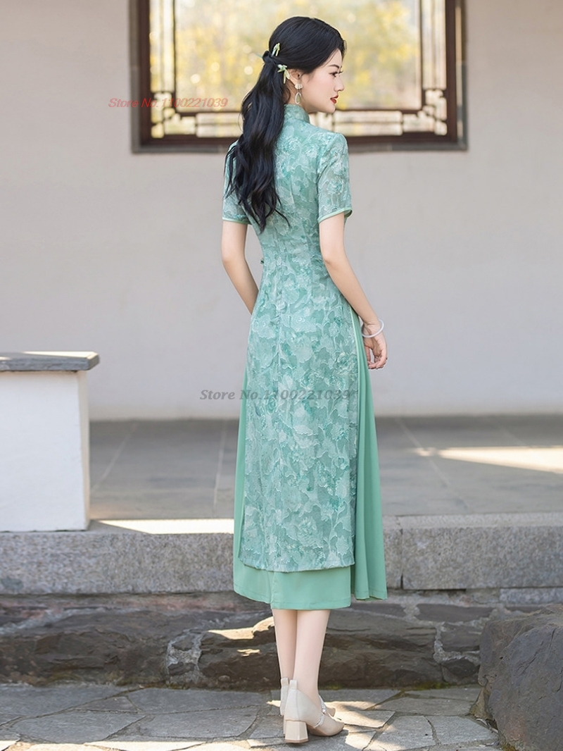  Robe traditionnelle vietnami - Ao Dai Vietnam Dress avis et prix